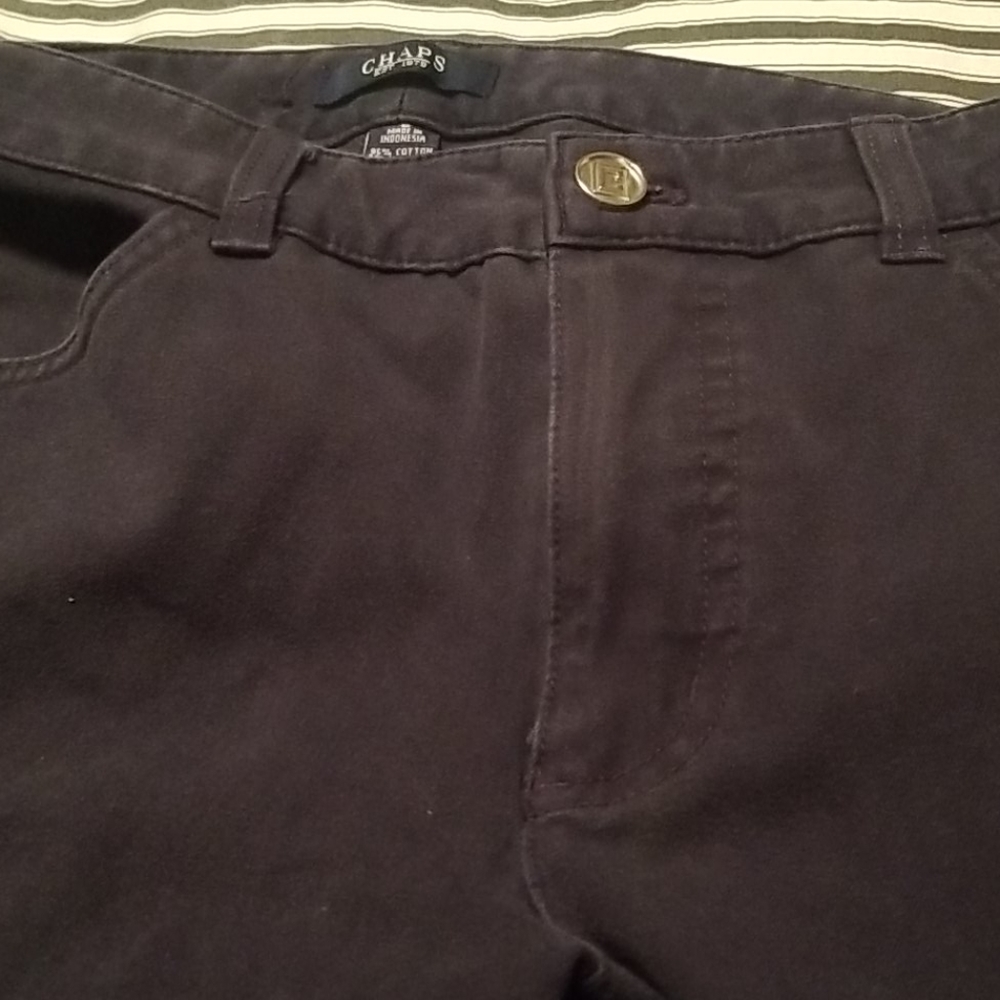 WOMEN'S CHAPS EST. 1978 SIZE 6 95% COTTON 5% ELAS